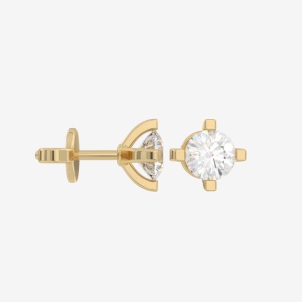 Man made diamond earrings for sale store